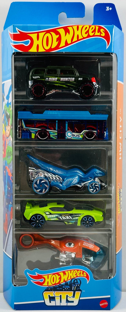 Hot Wheels HW City 5 Pack
