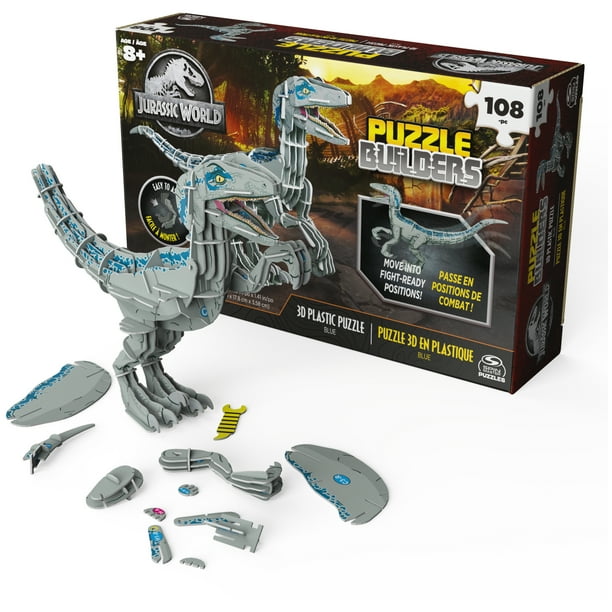 Jurassic World 3D Plastic Puzzle