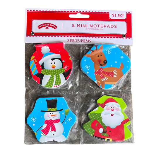 Mini Christmas Notepads