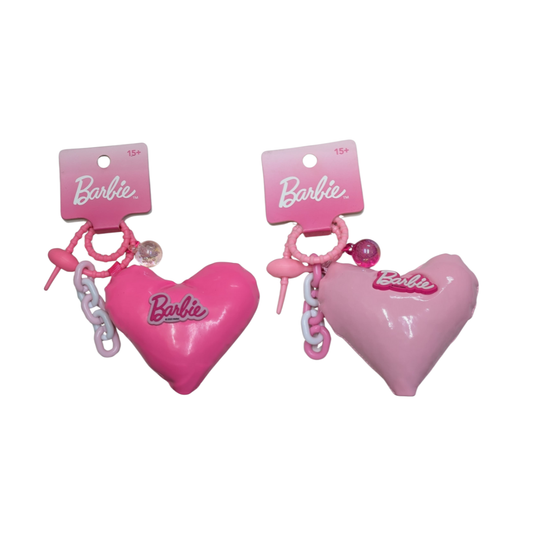 Barbie Heart PU Key Chains