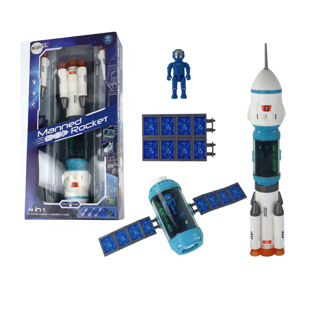 Manned Rocket with sound and lights