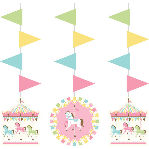 Carousel Hanging Cutouts