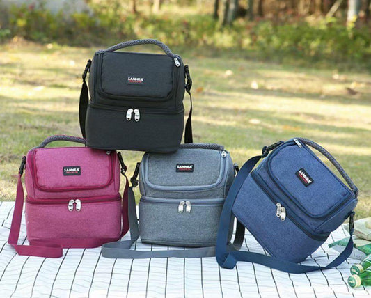 Sannea Double Decker 7L Insulated Lunch Bags