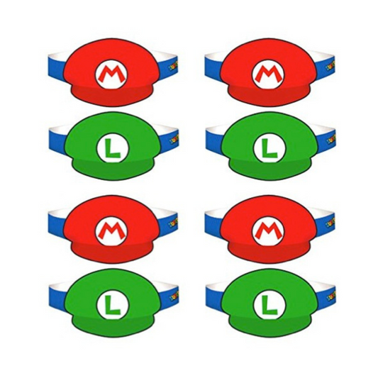 Super Mario Party Hats