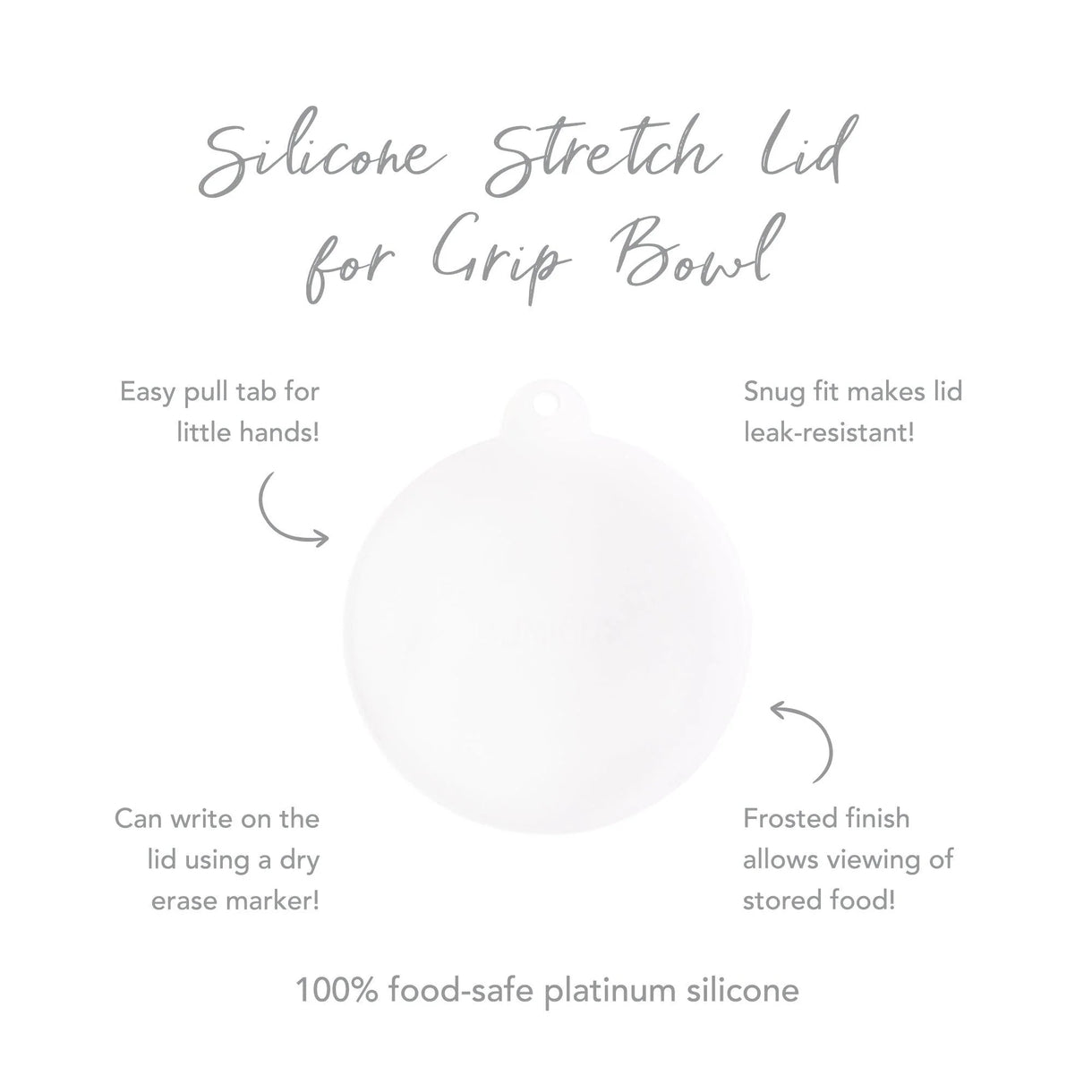 Bumkins Silicone Stretch Lid