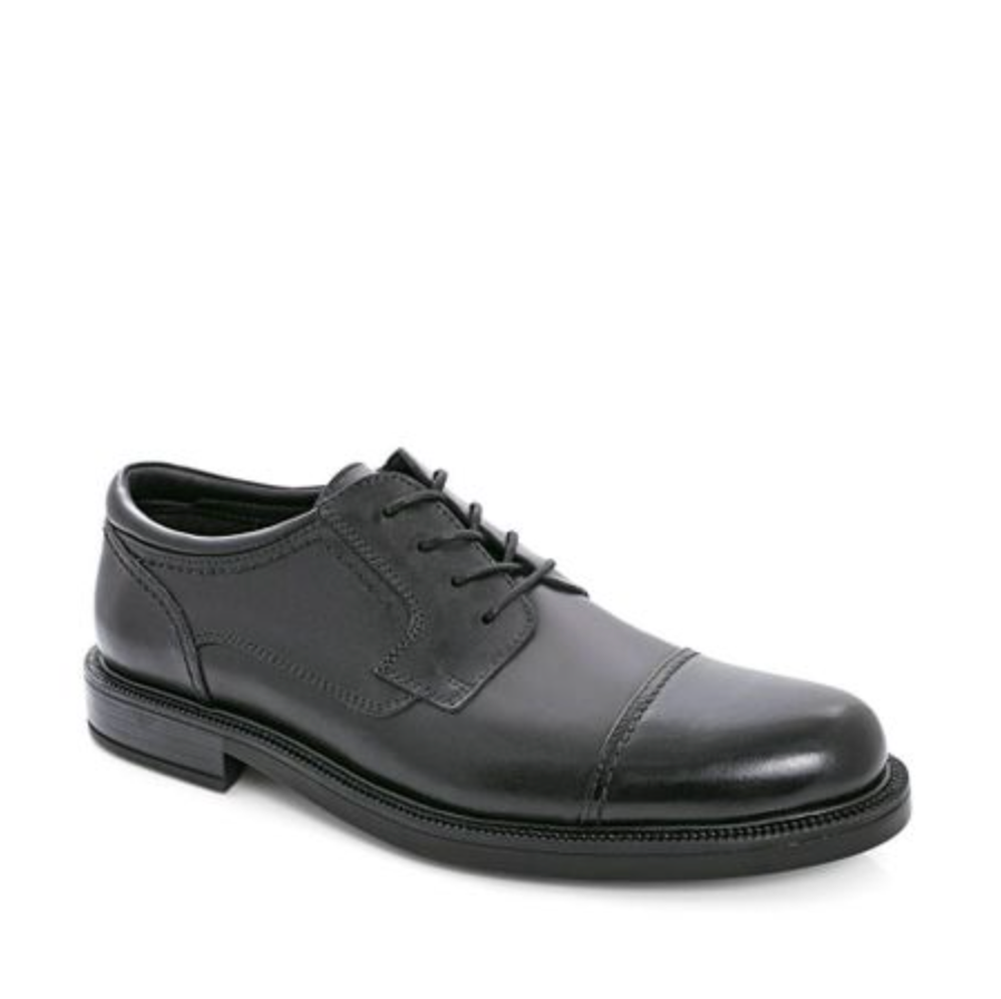 Formal Lace-Up Shoes with Toe Cap 7911