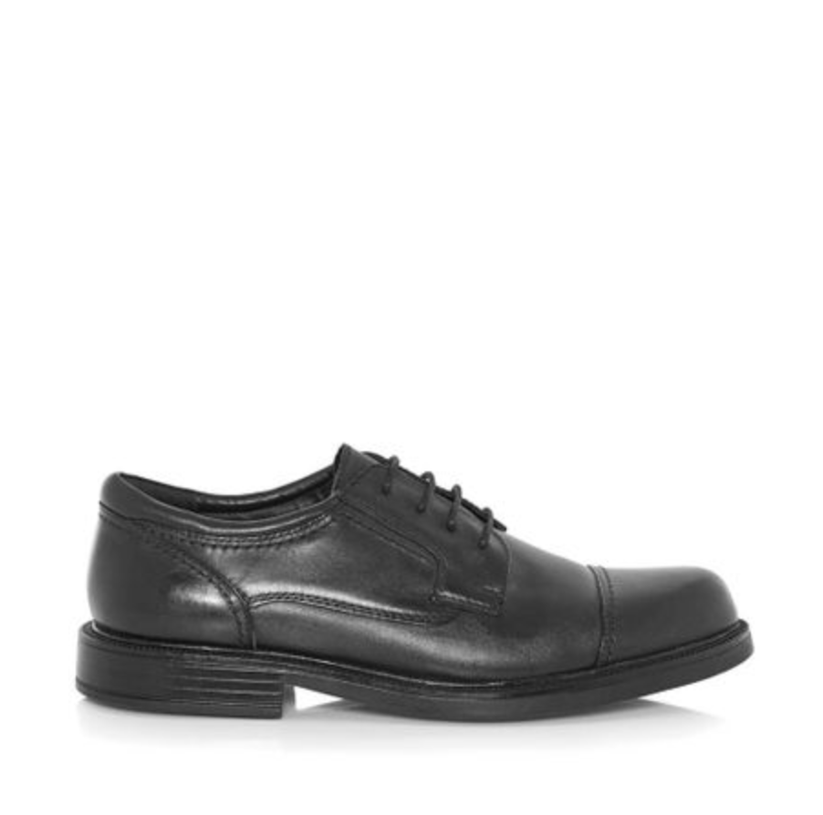 Formal Lace-Up Shoes with Toe Cap 7911