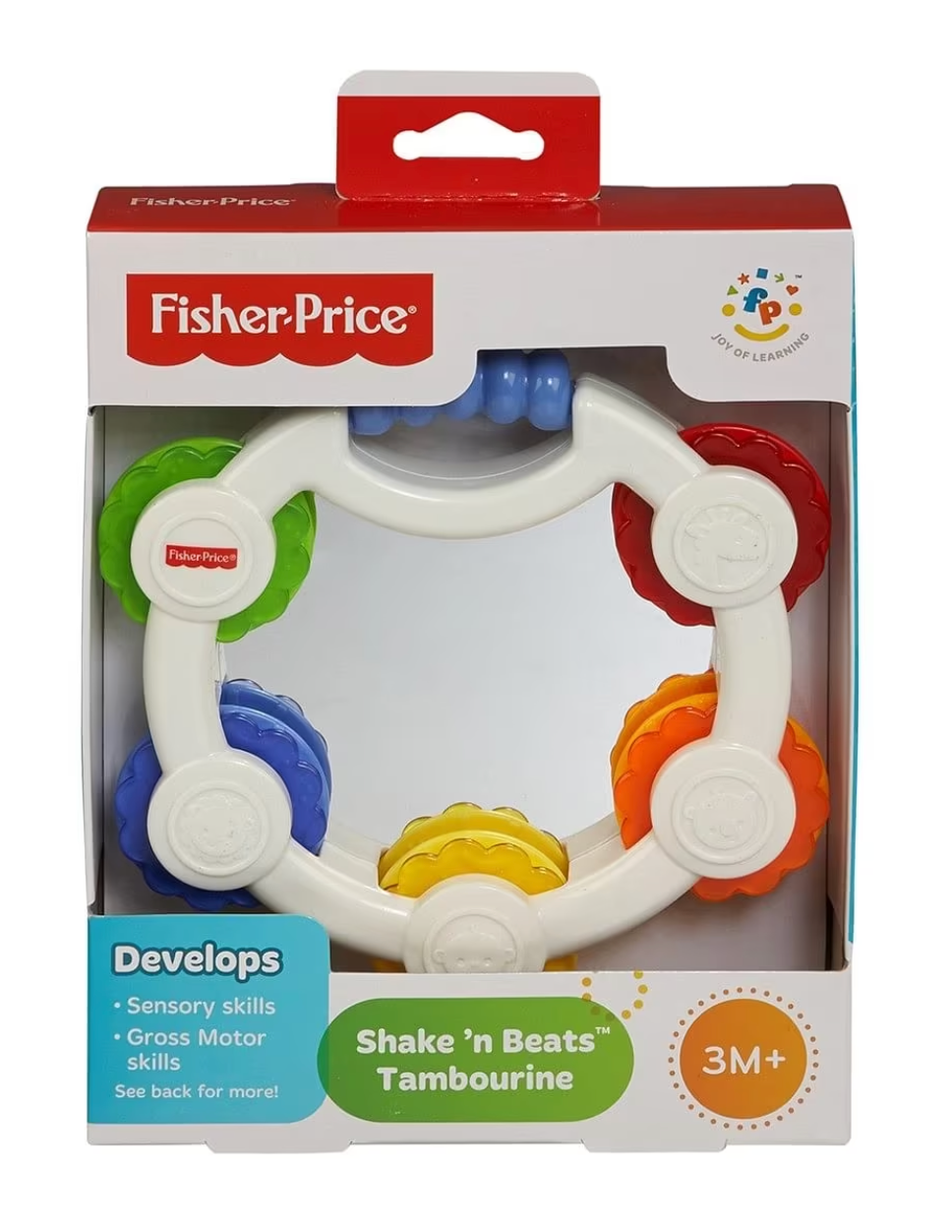 Fisher-Price Shake 'n Beats Tambourine Rattle