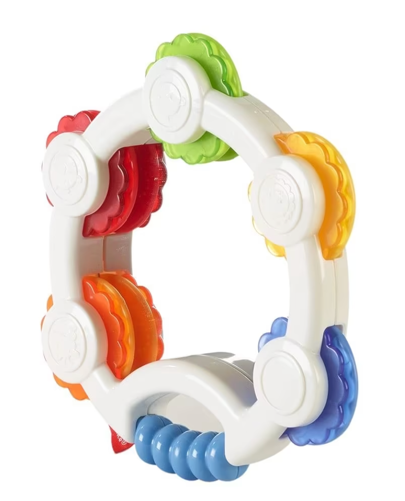 Fisher-Price Shake 'n Beats Tambourine Rattle