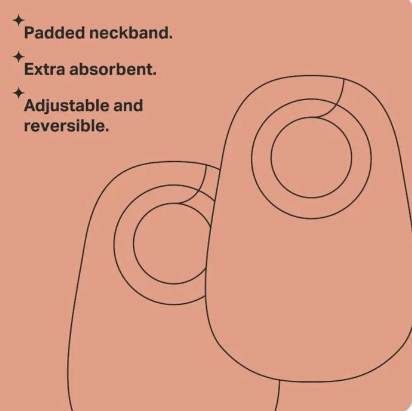 Tommee Tippee Baby Milk Feeding Bibs