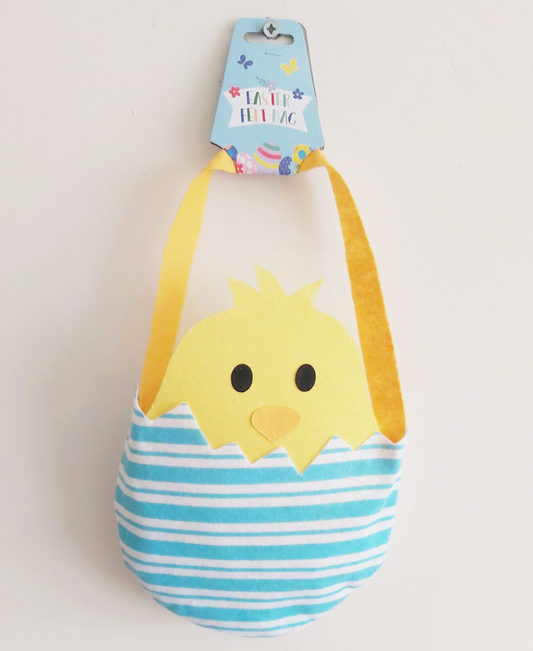 Yellow Chick Easter Egg Hunt Bag