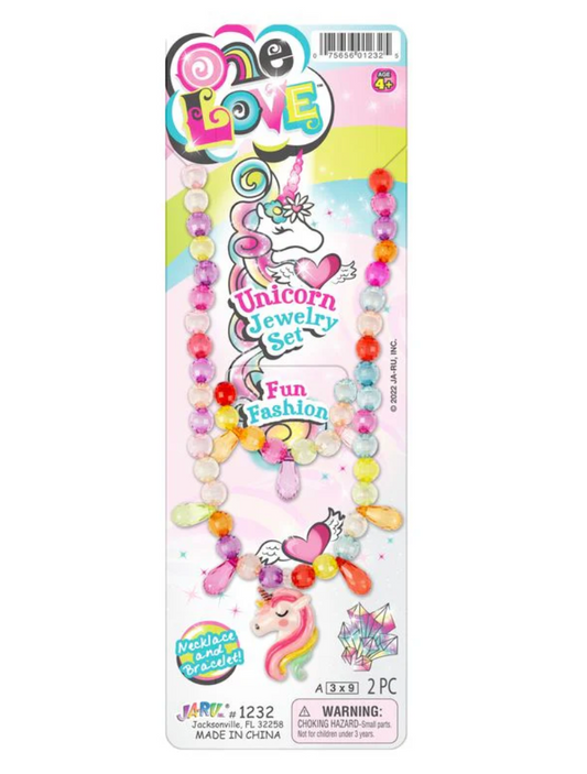 Unicorn Jewellery Set