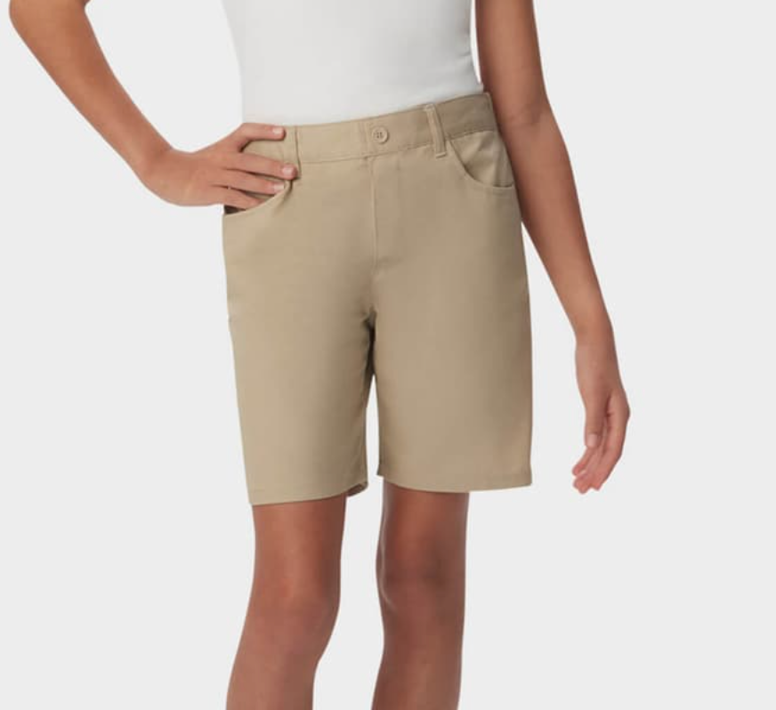 French Toast Girls' Elastic Back Shorts