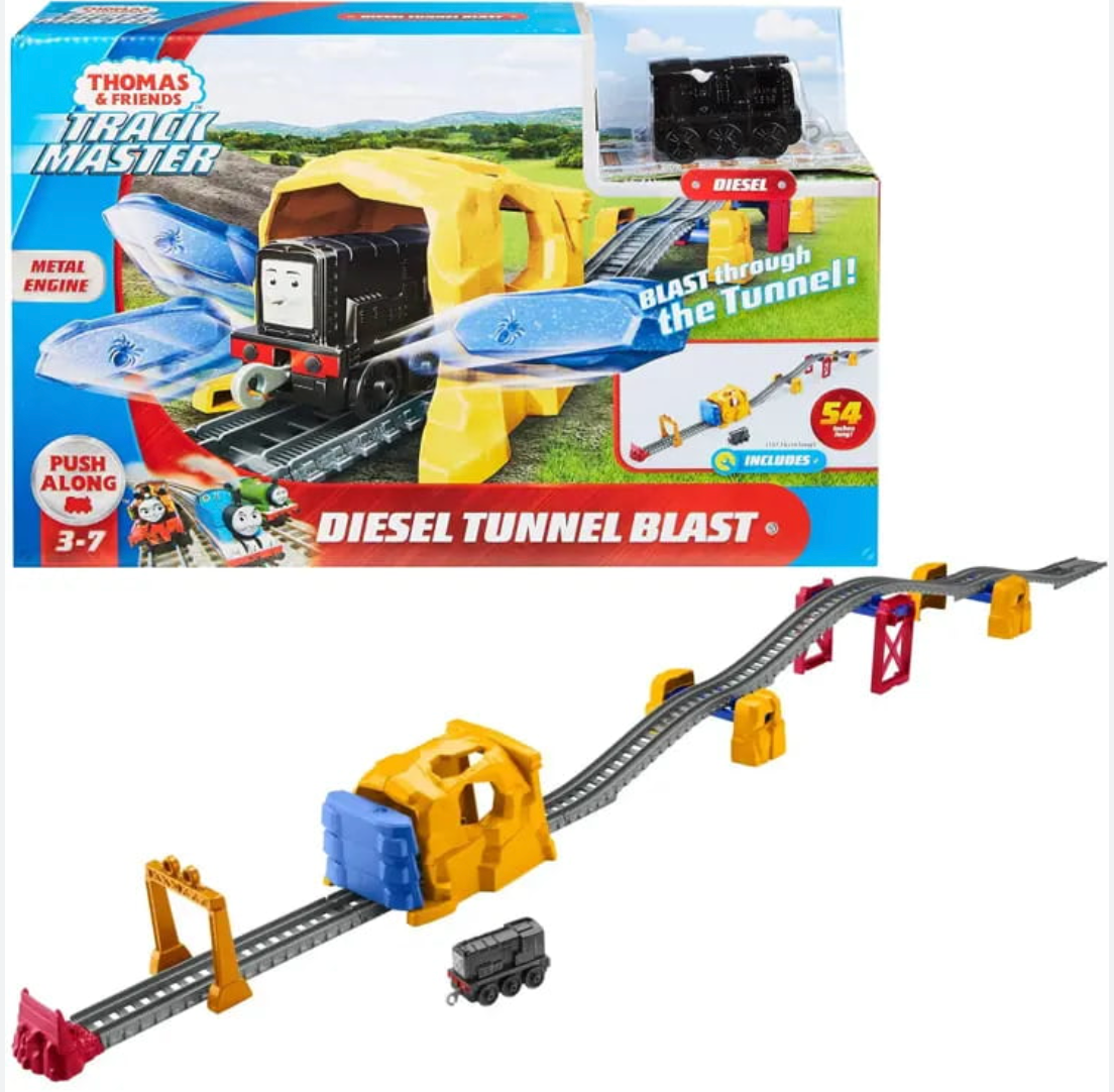 Thomas & Friends Diesel Tunnel Blast Train Set