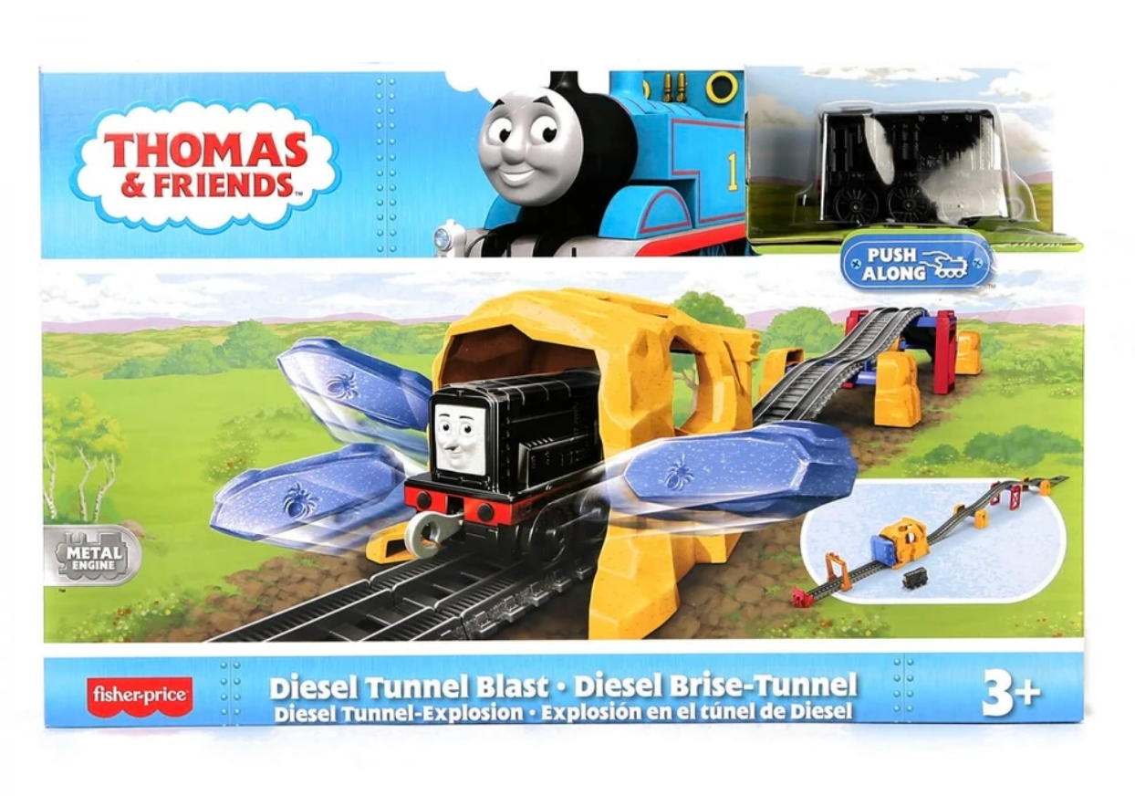 Thomas & Friends Diesel Tunnel Blast Train Set
