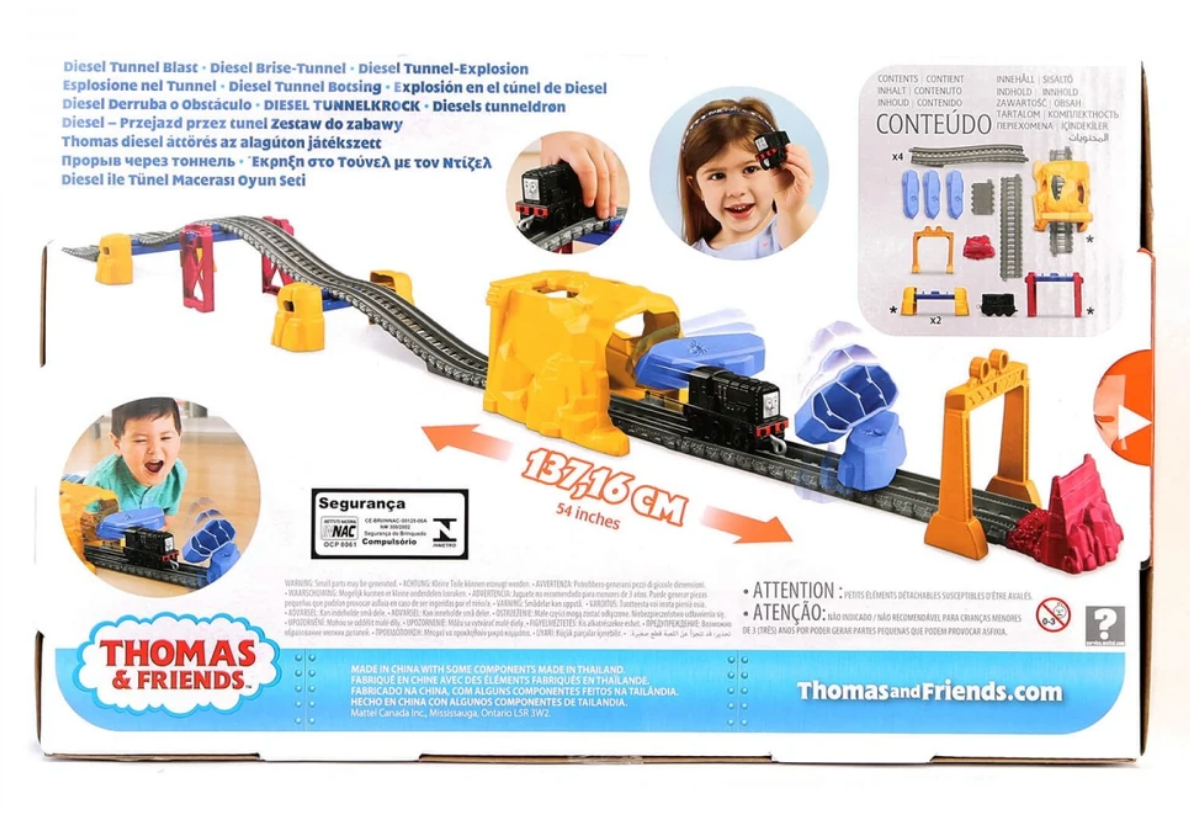Thomas & Friends Diesel Tunnel Blast Train Set