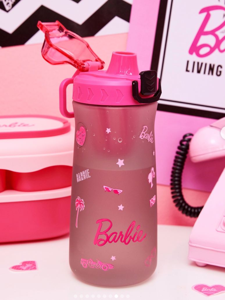 Barbie Flip Top Water Bottles