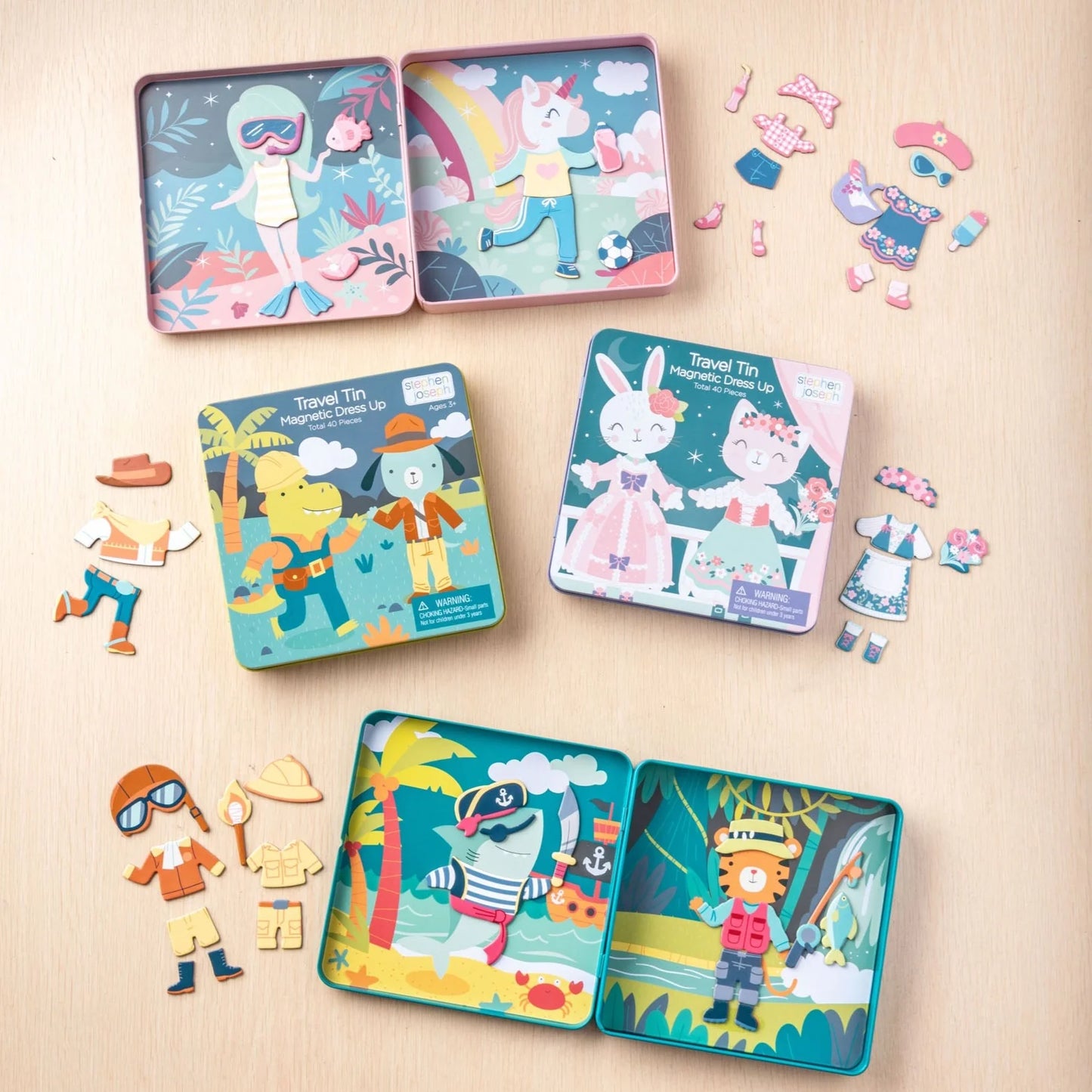 Magnetic Dress Up Travel Tin