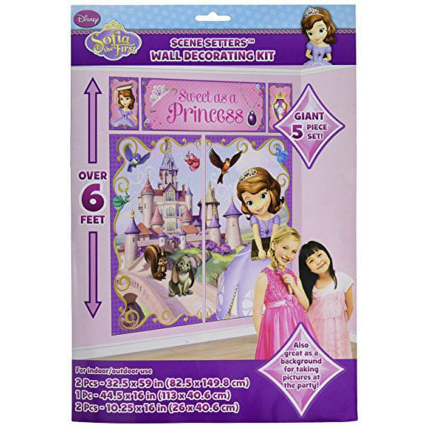 Sofia the First Scene Setter Wall Decoration