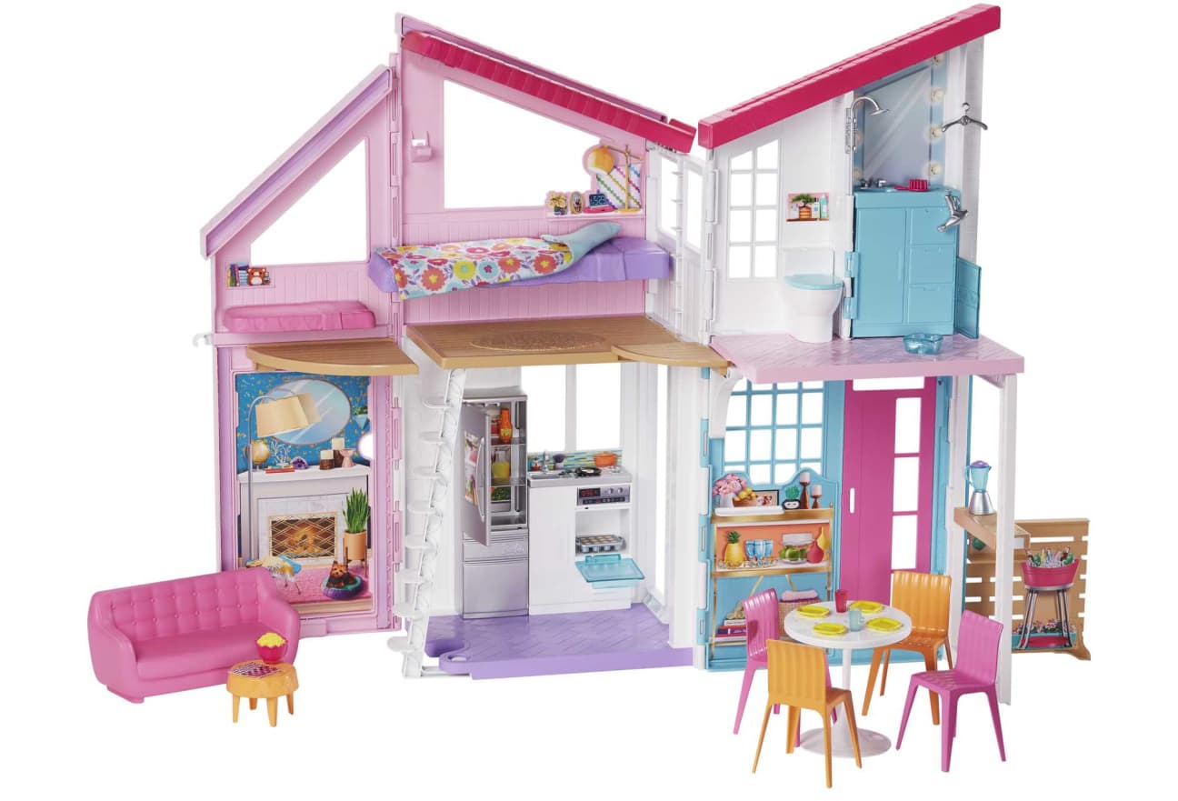 Barbie Malibu House Dollhouse Playset