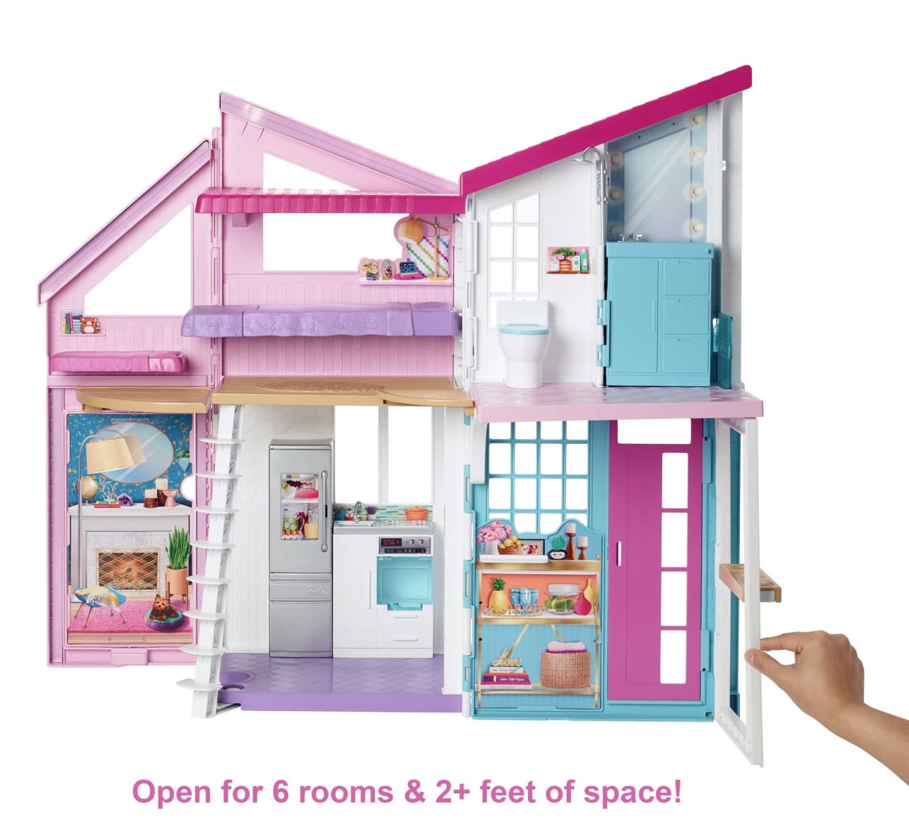 Barbie Malibu House Dollhouse Playset