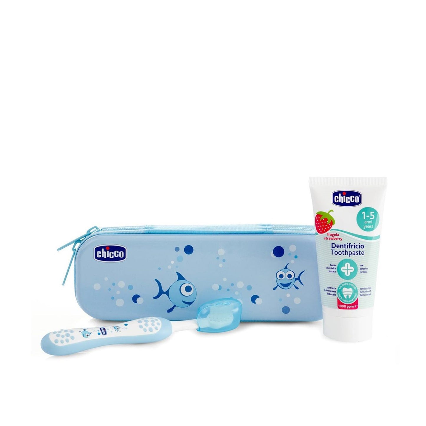 Chicco Always Smiling Toothbrush and Toothpaste Set