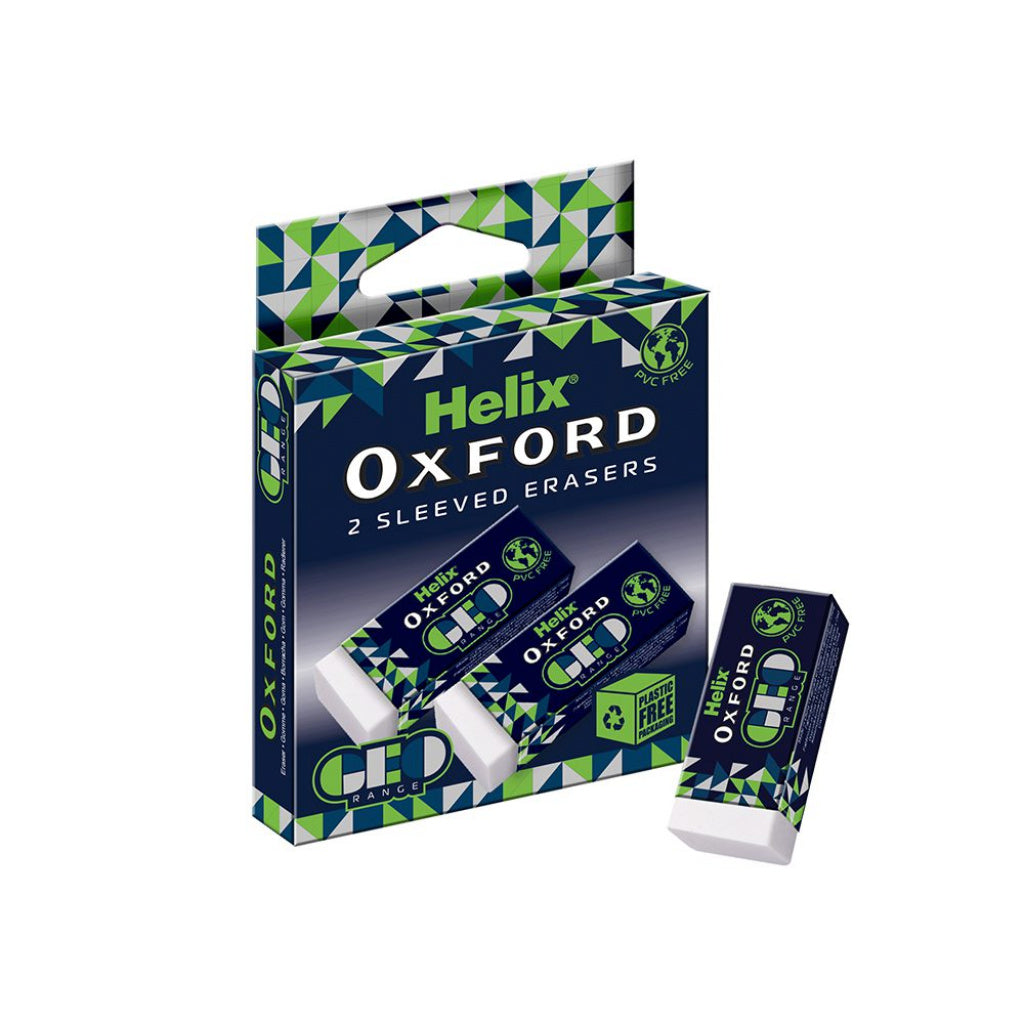 Helix Oxford Geo Erasers