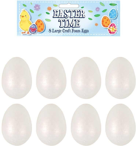 8 Large Craft Eggs
