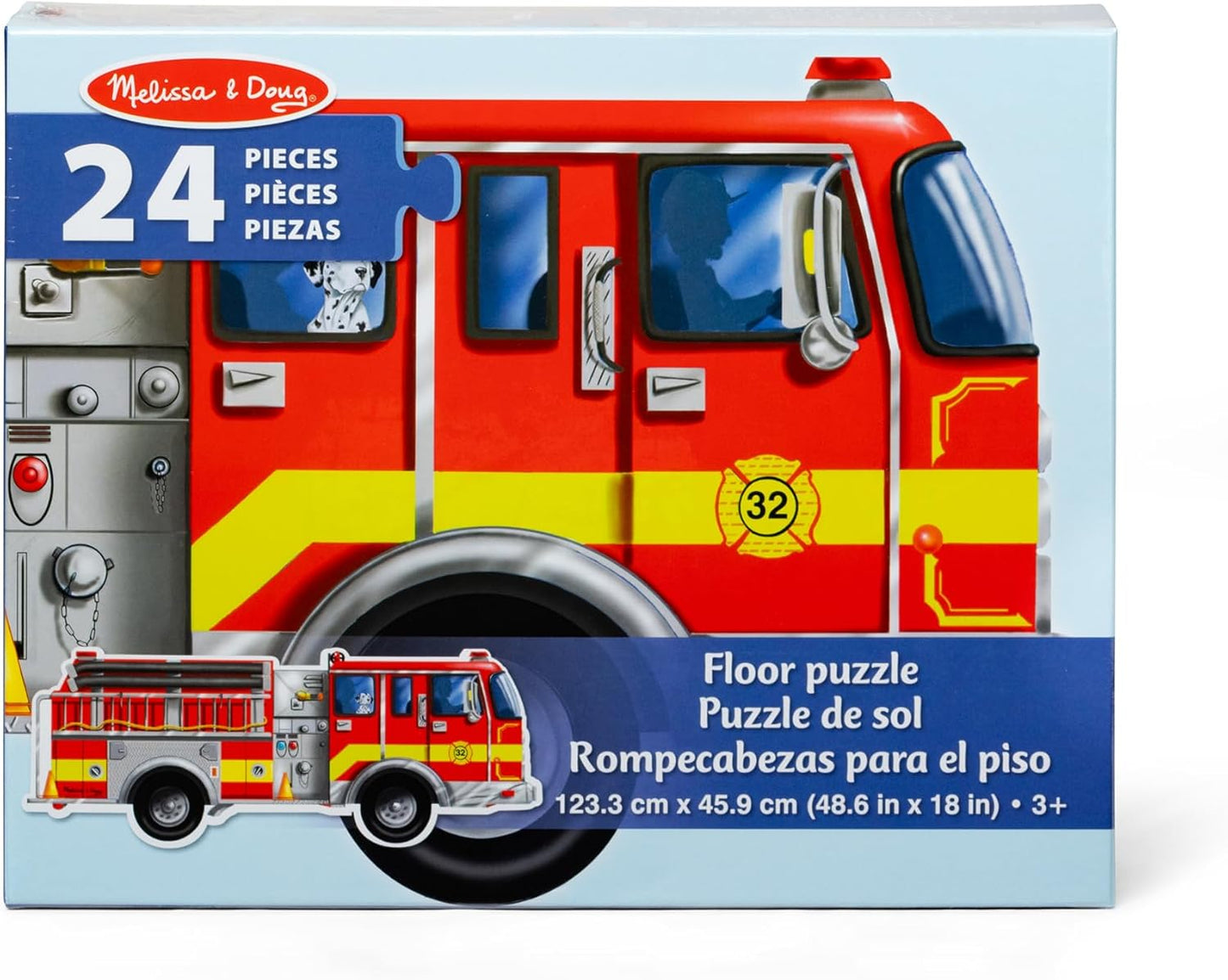 Giant Fire Truck Puzzle