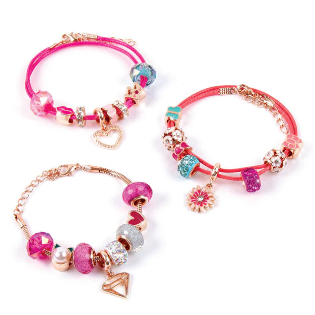 Halo Charms Bracelets - Think Pink