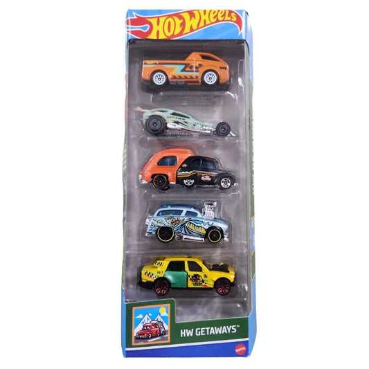 Hot Wheels HW Getaways 5 Pack