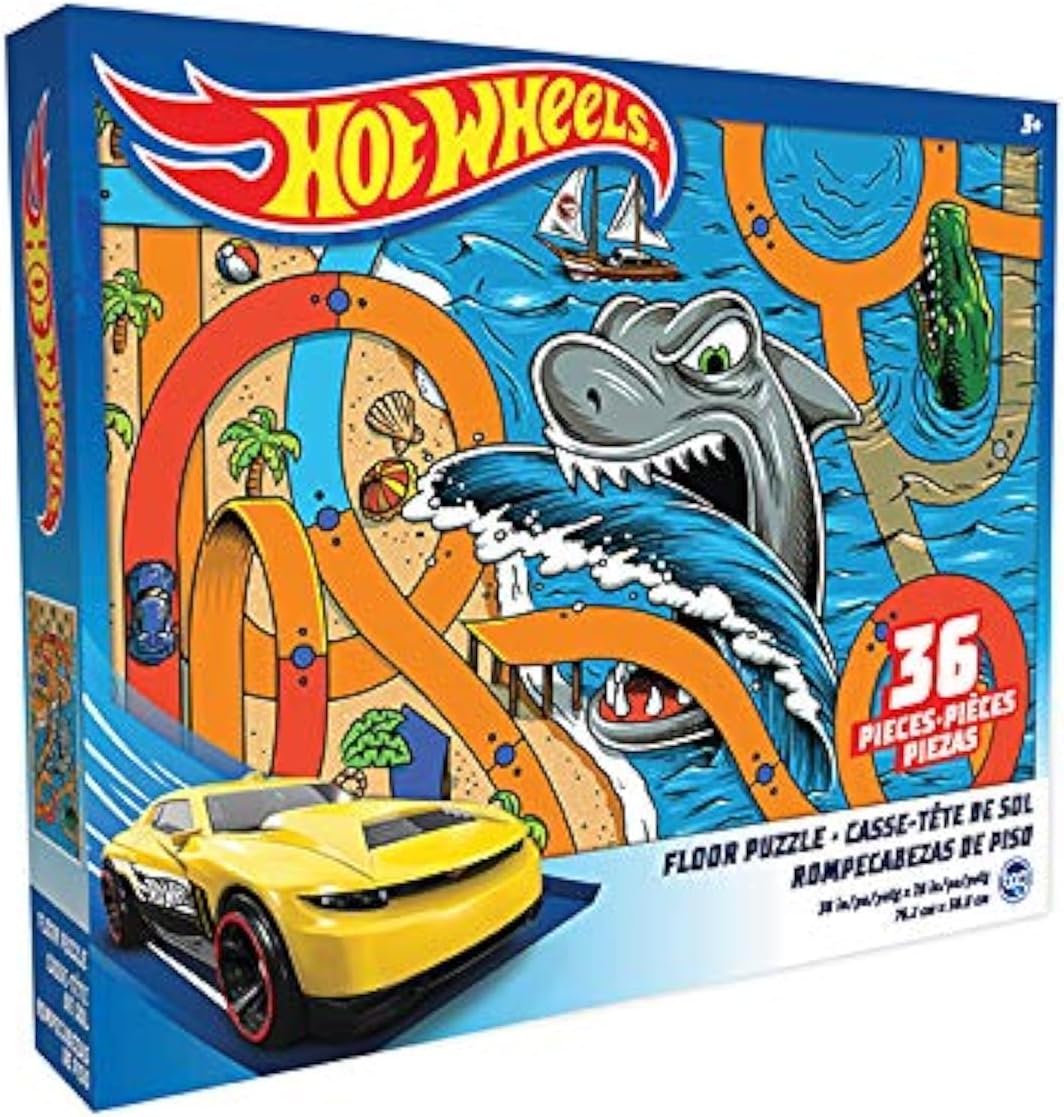Hot Wheels Floor Puzzle