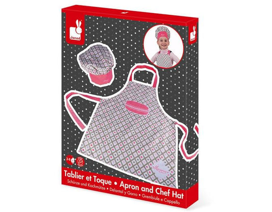 Janod Apron & Chef Hat