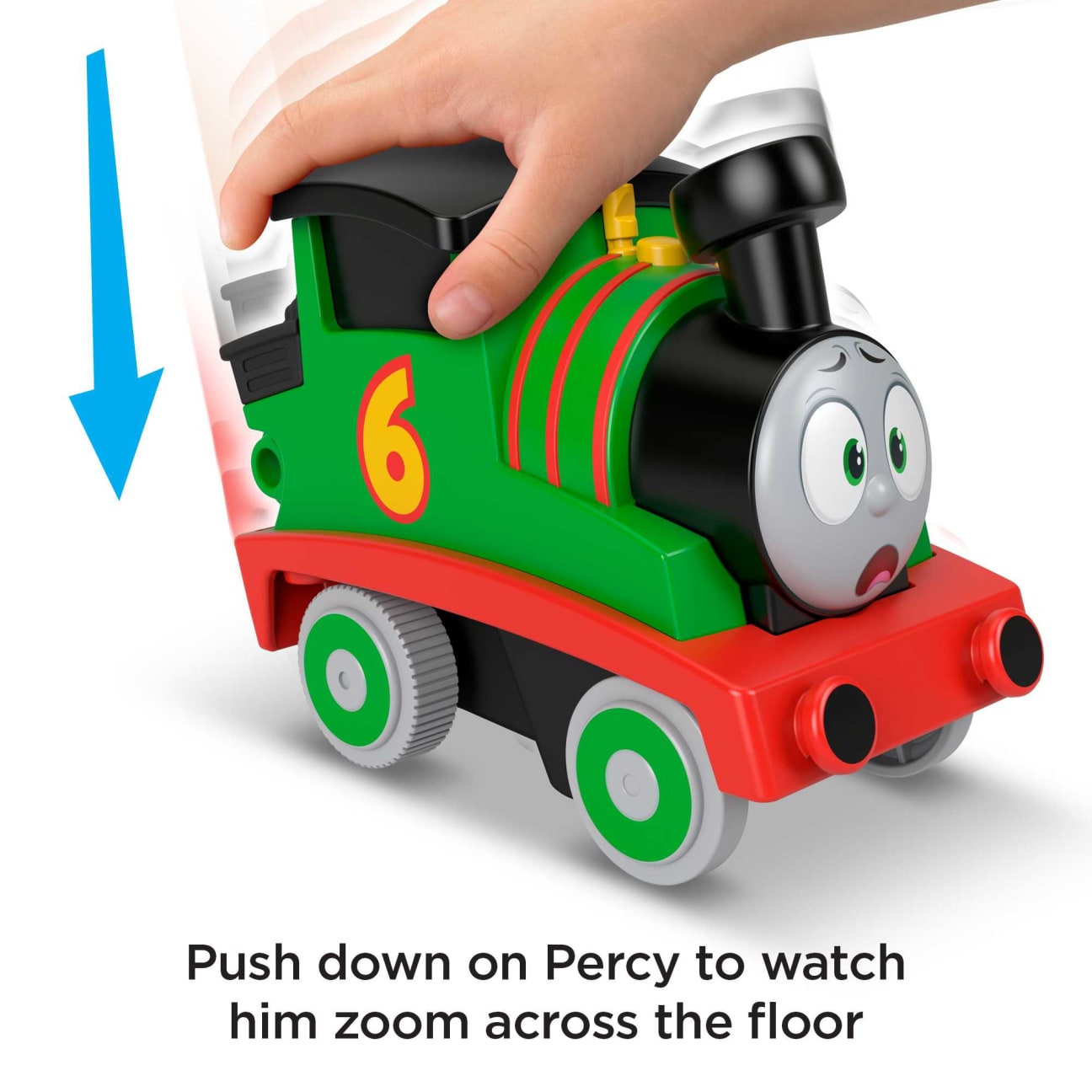 Thomas & Friends Press 'n Go Stunt Percy Racing Toy Train