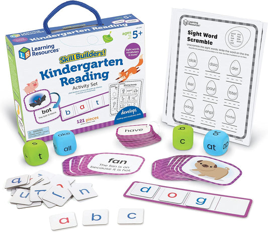 Kindergarten Reading Activity Set