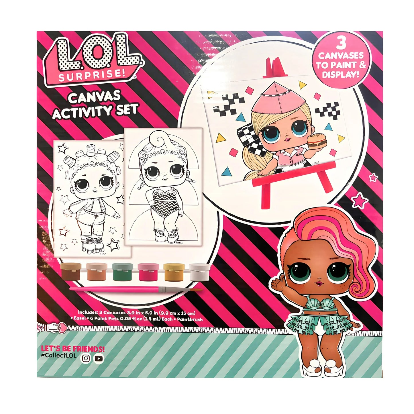 LOL Surprise Canvas Activity Set