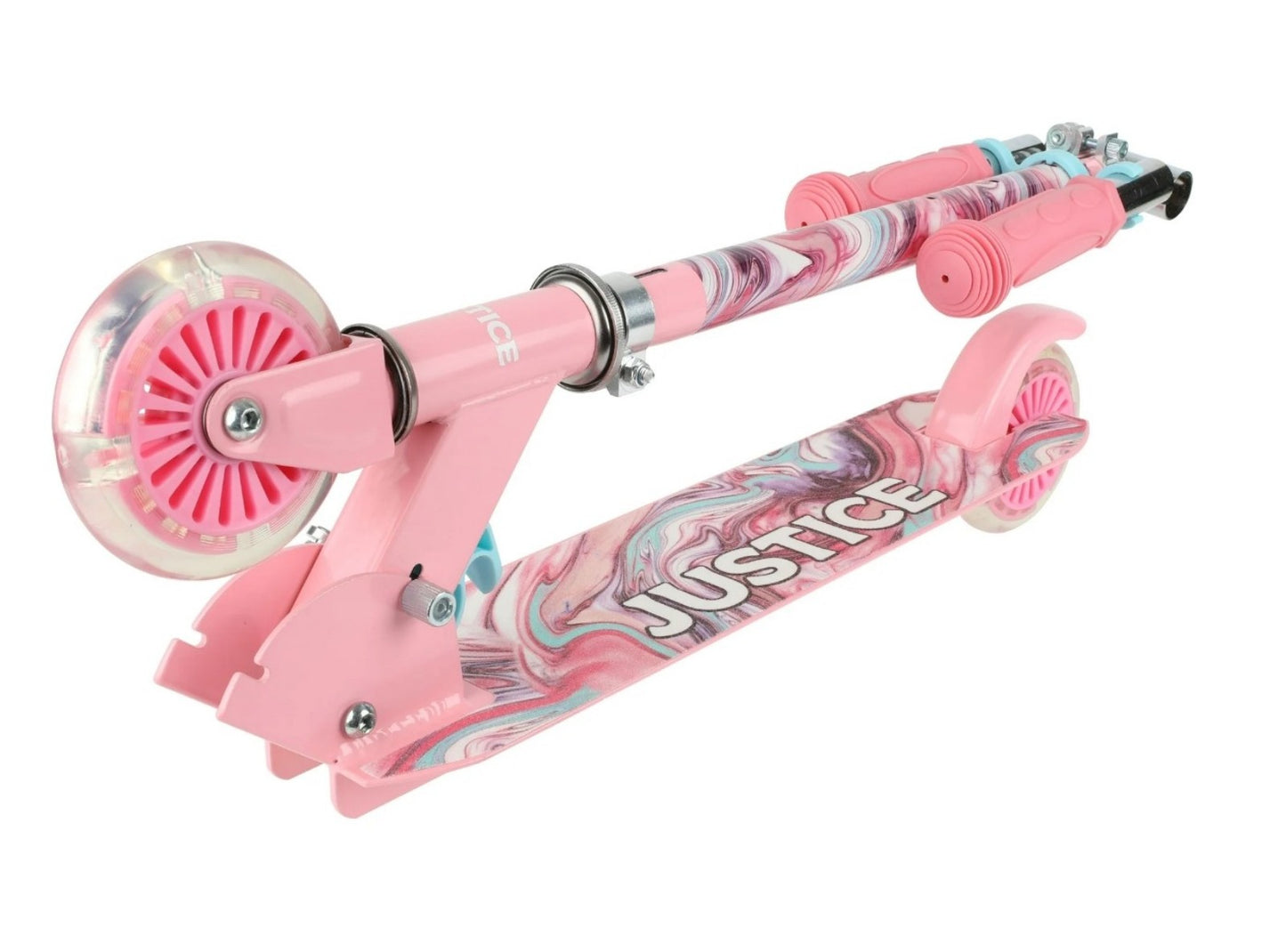 Justice Pink Scooter with Light Up Wheels
