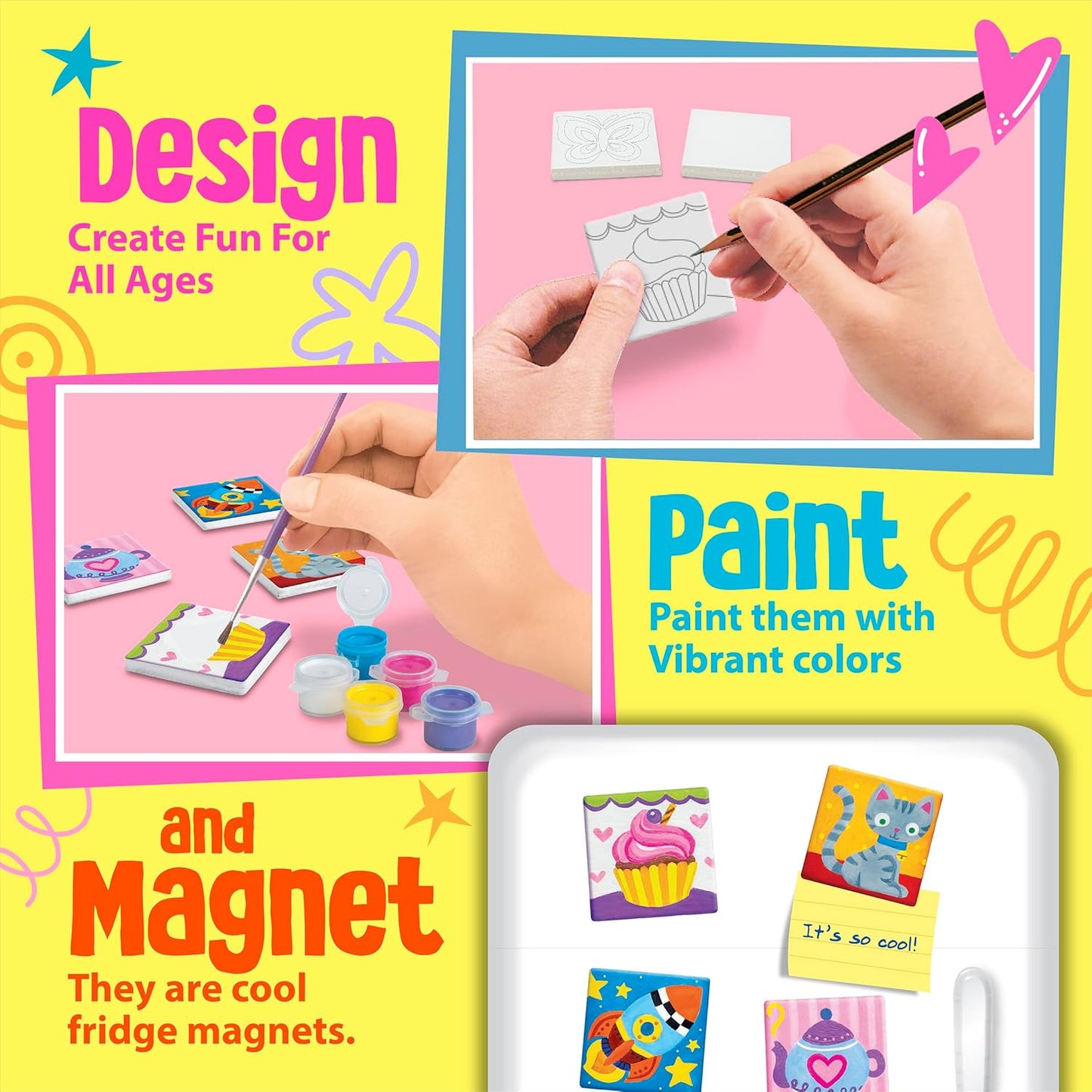 Magnetic Mini Tile Art