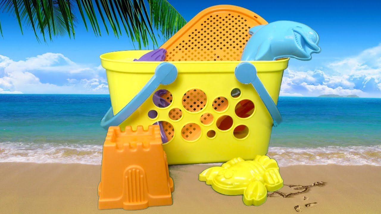 Beach Toy Basket