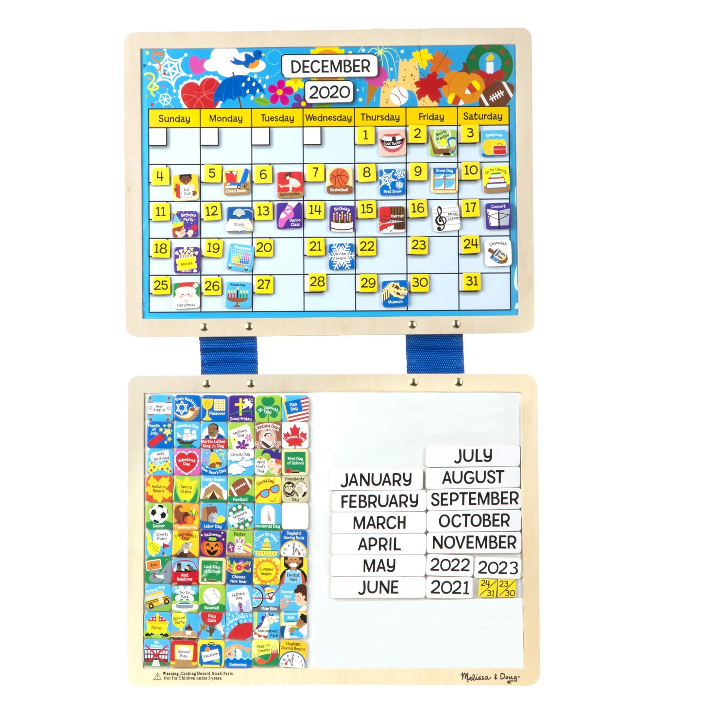 Magnetic Monthly Calendar