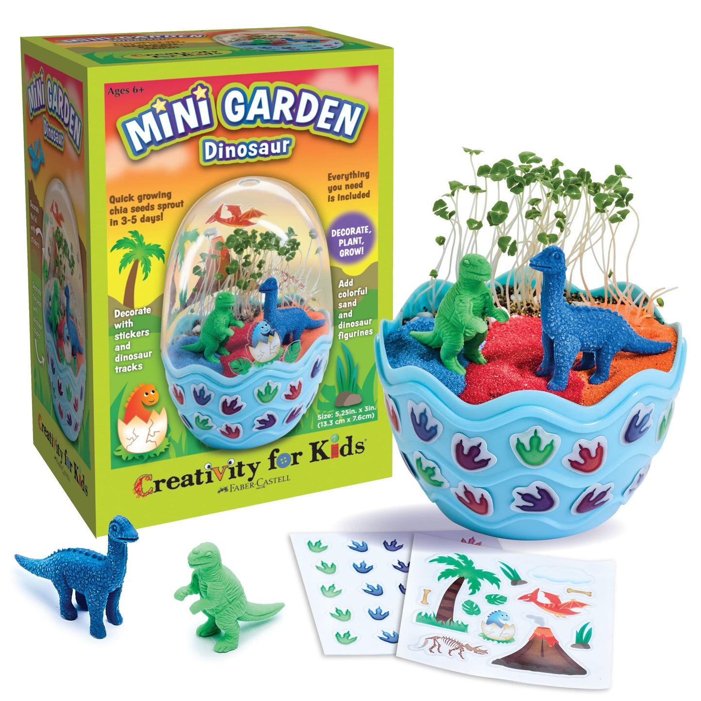 Faber-Castell® Creativity for Kids® Mini Garden Dinosaur