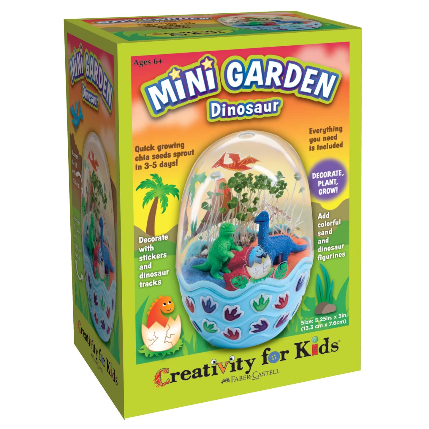 Faber-Castell® Creativity for Kids® Mini Garden Dinosaur