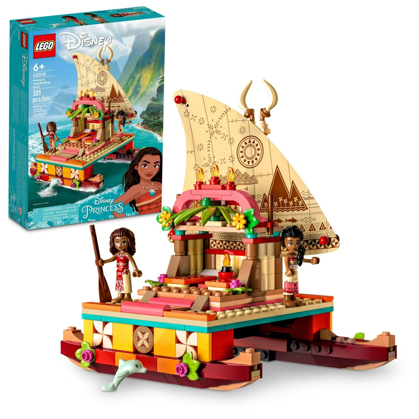 LEGO Disney Princess Moana's Wayfinding Boat