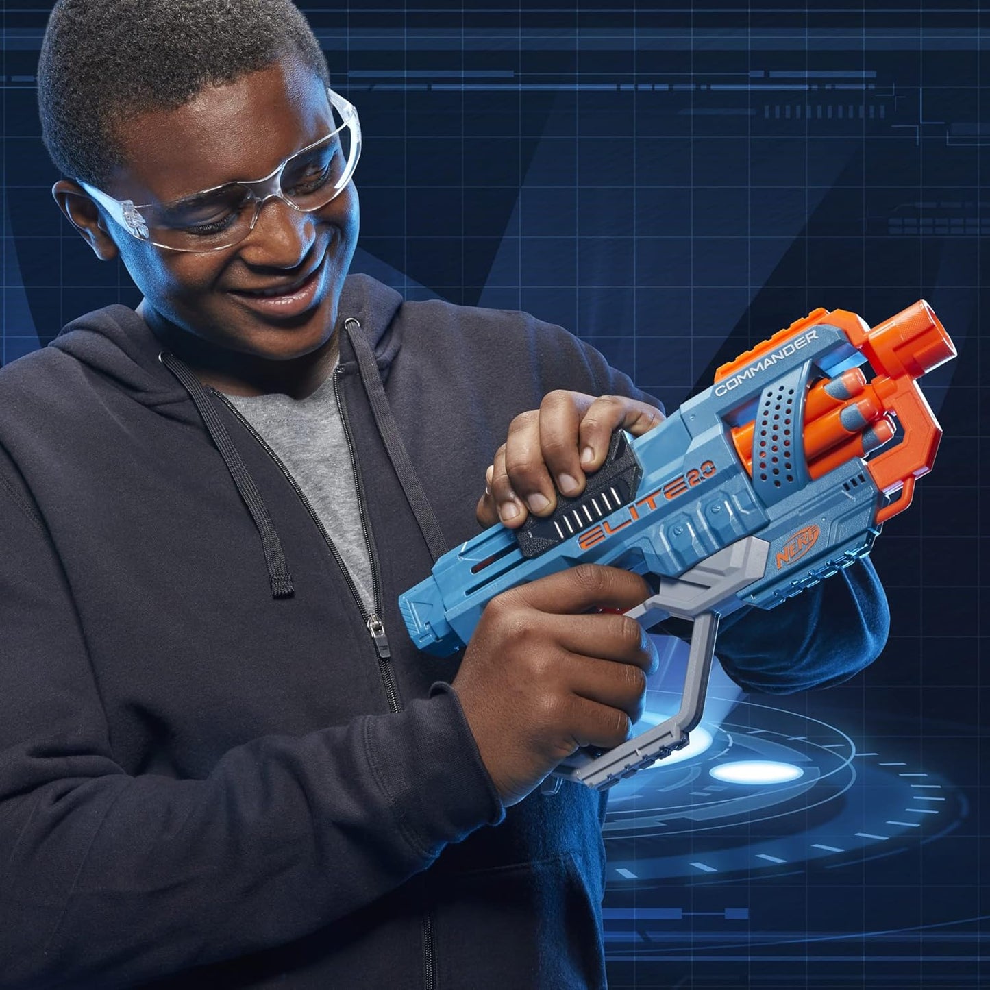 NERF Elite 2.0 Commander Blaster