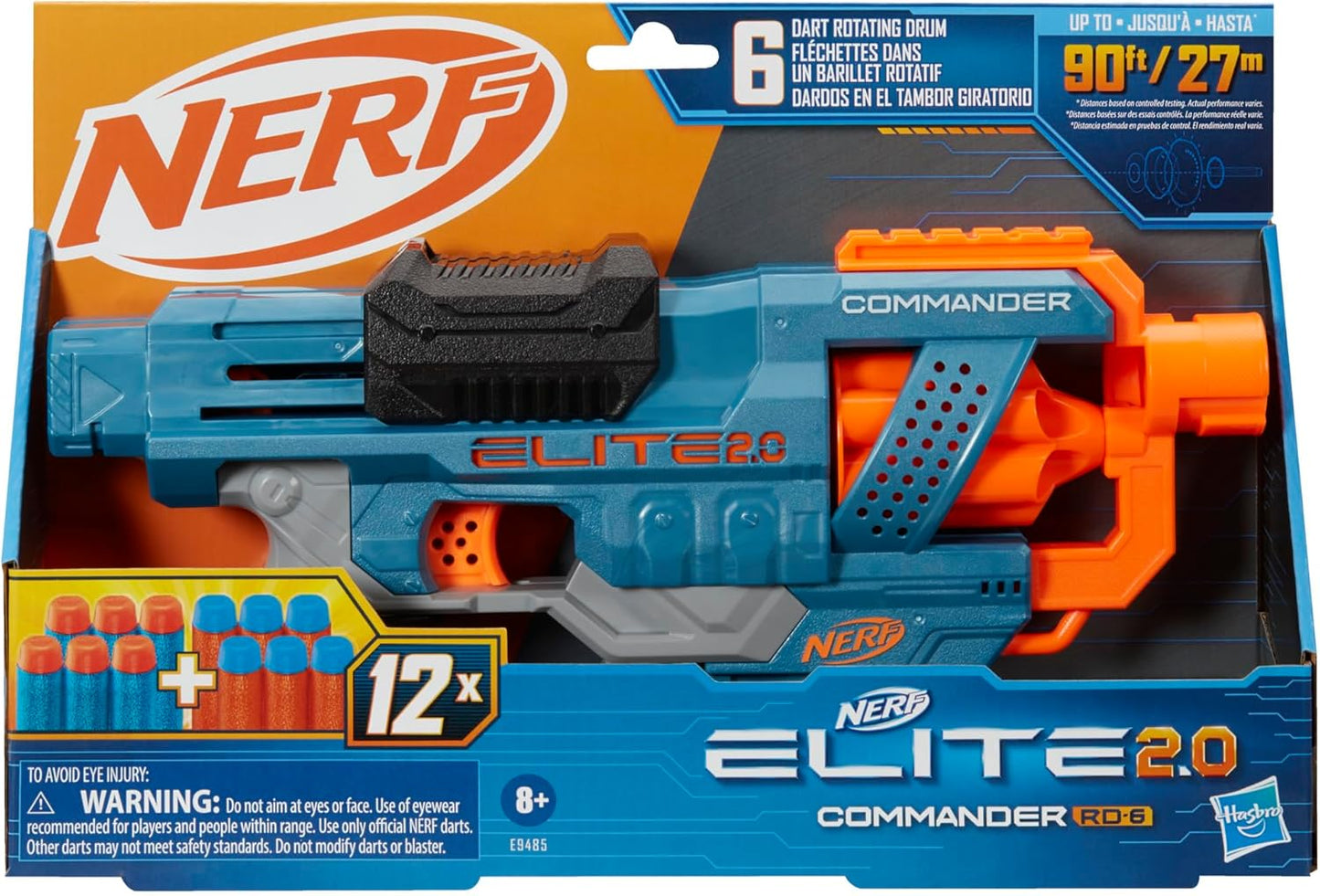 NERF Elite 2.0 Commander Blaster