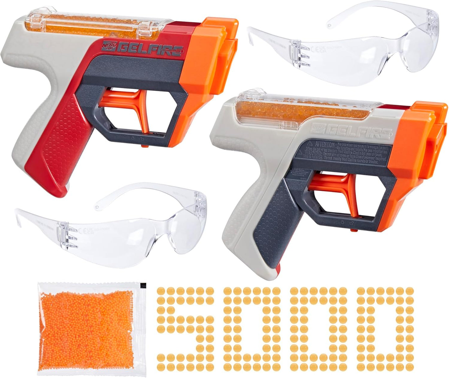 NERF Pro Gelfire Dual Wield 2-Pack