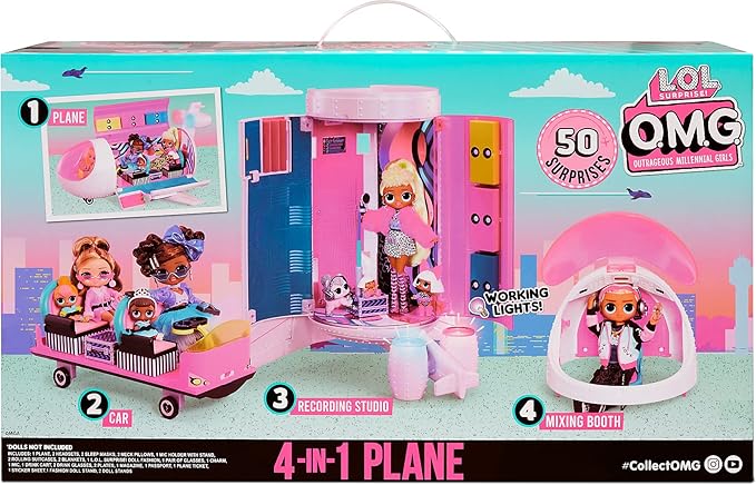 LOL Surprise! OMG Travel Plane