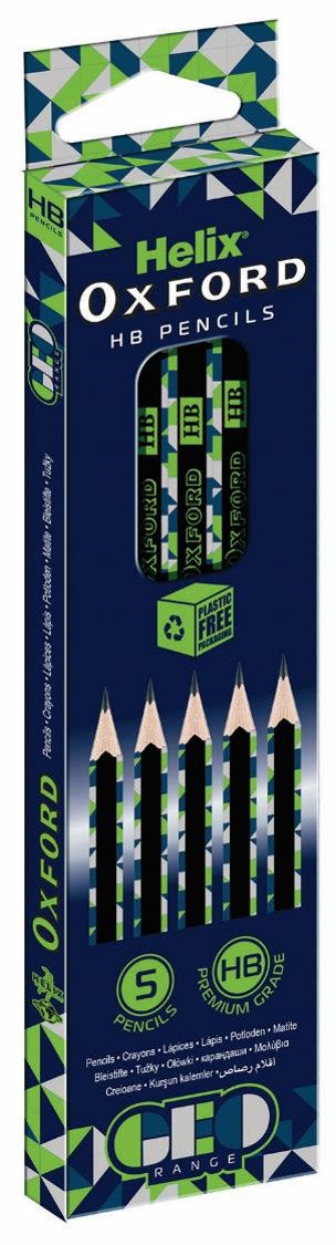 Helix Oxford Geo Pencils