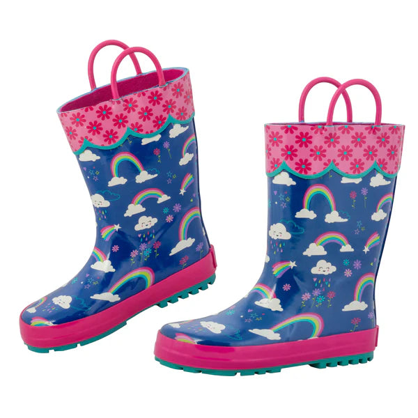 Rainbow Rain Boot
