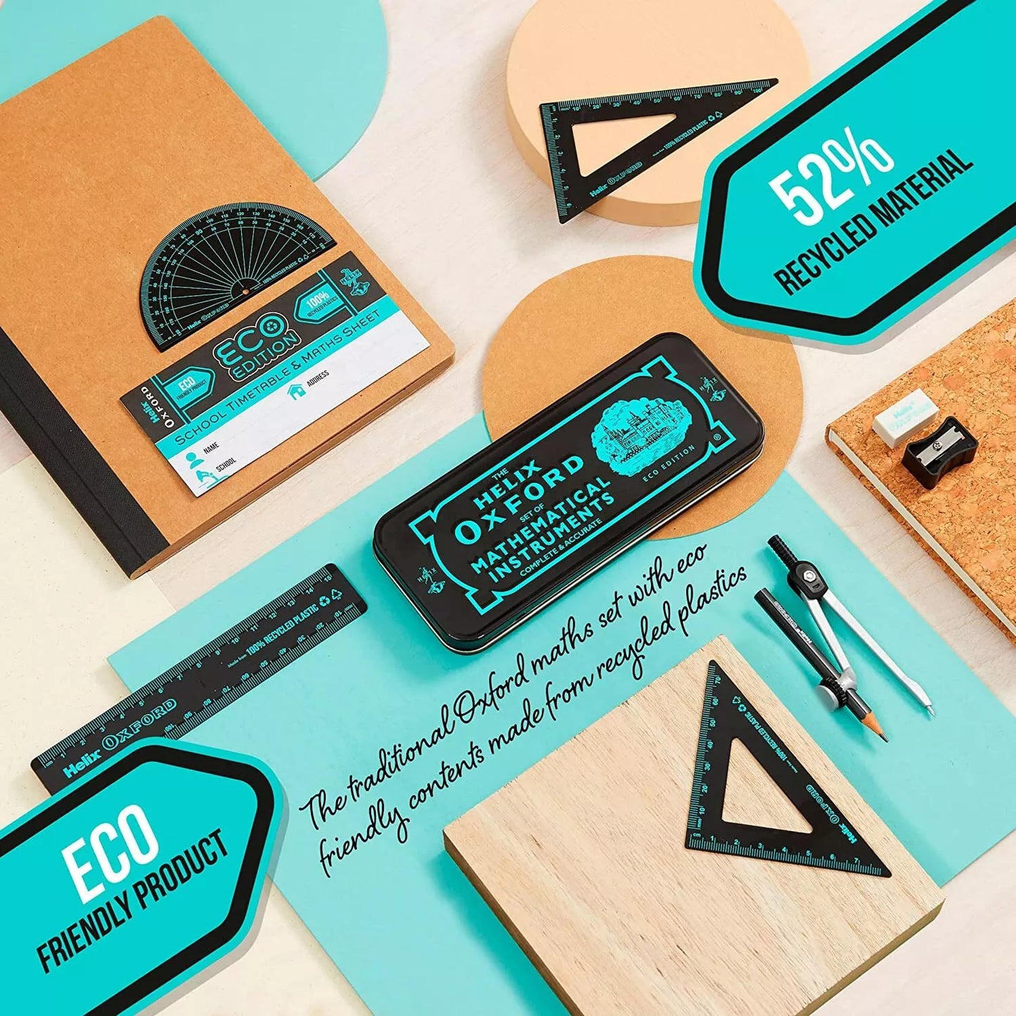 Helix Oxford Maths Set Eco Edition